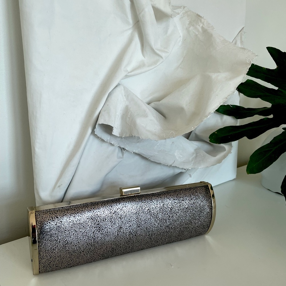 Banana Republic Metallic Clutch
